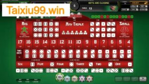 Đặt nhiều cửa cược trong ván game tài xỉu